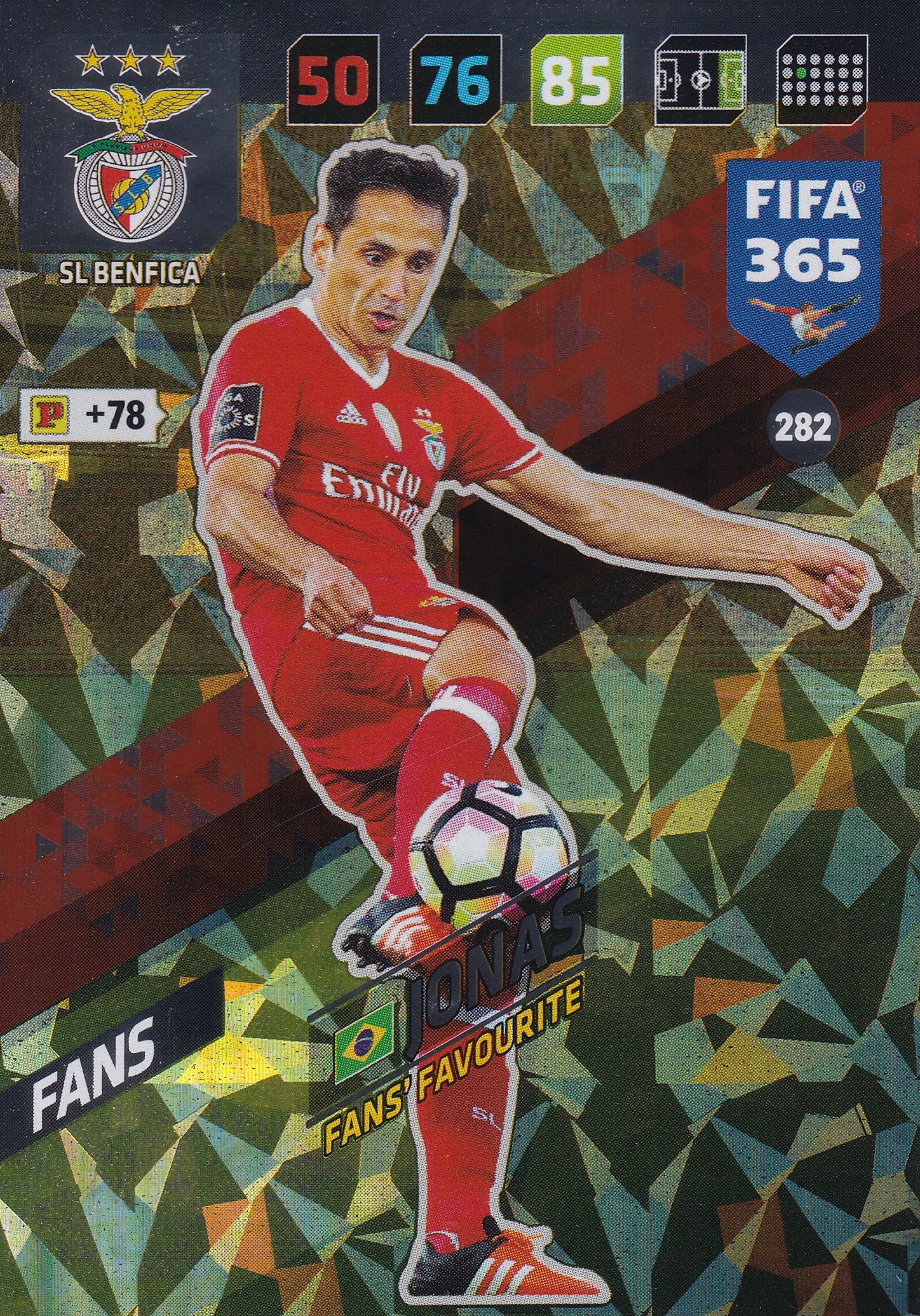 282. JONAS - SL BENFICA - FANS - FANS’ FAVOURITE