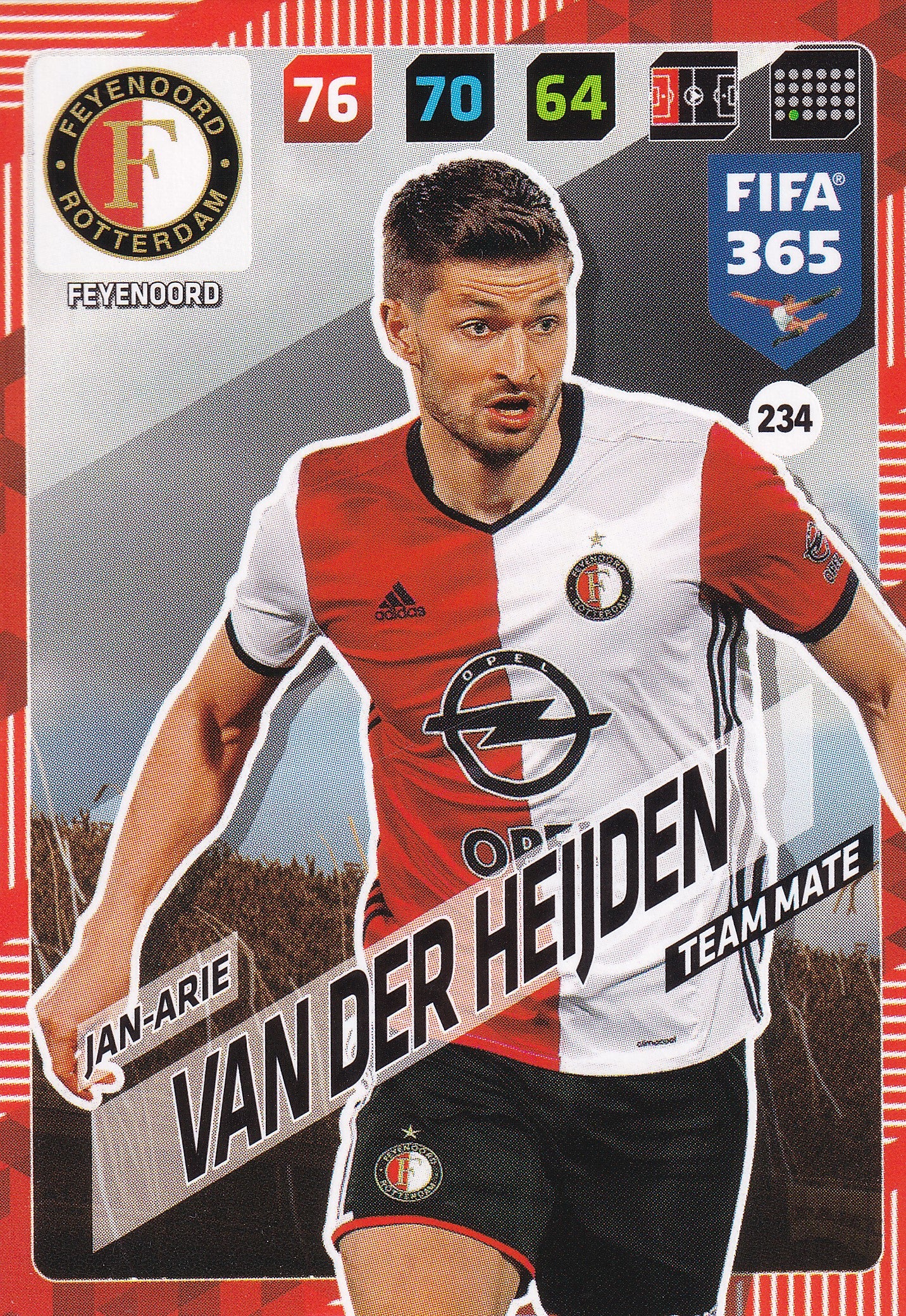 234. JAN-ARIE VAN DER HEIJDEN - FEYENOORD - TEAM MATE