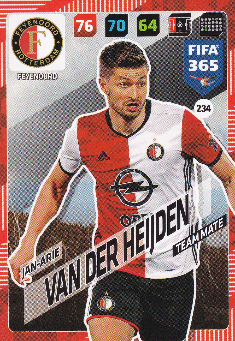 234. JAN-ARIE VAN DER HEIJDEN - FEYENOORD - TEAM MATE