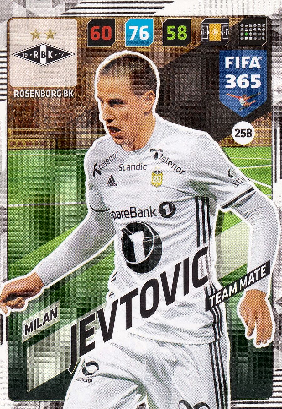 258. MILAN JEVTOVIC - ROSENBORG BK - TEAM MATE