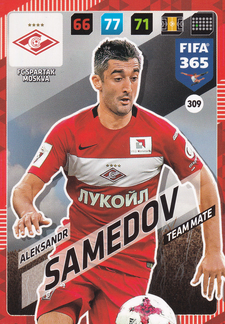 309. ALEKSANDR SAMEDOV - FC SPARTAK MOSKVA - TEAM MATE