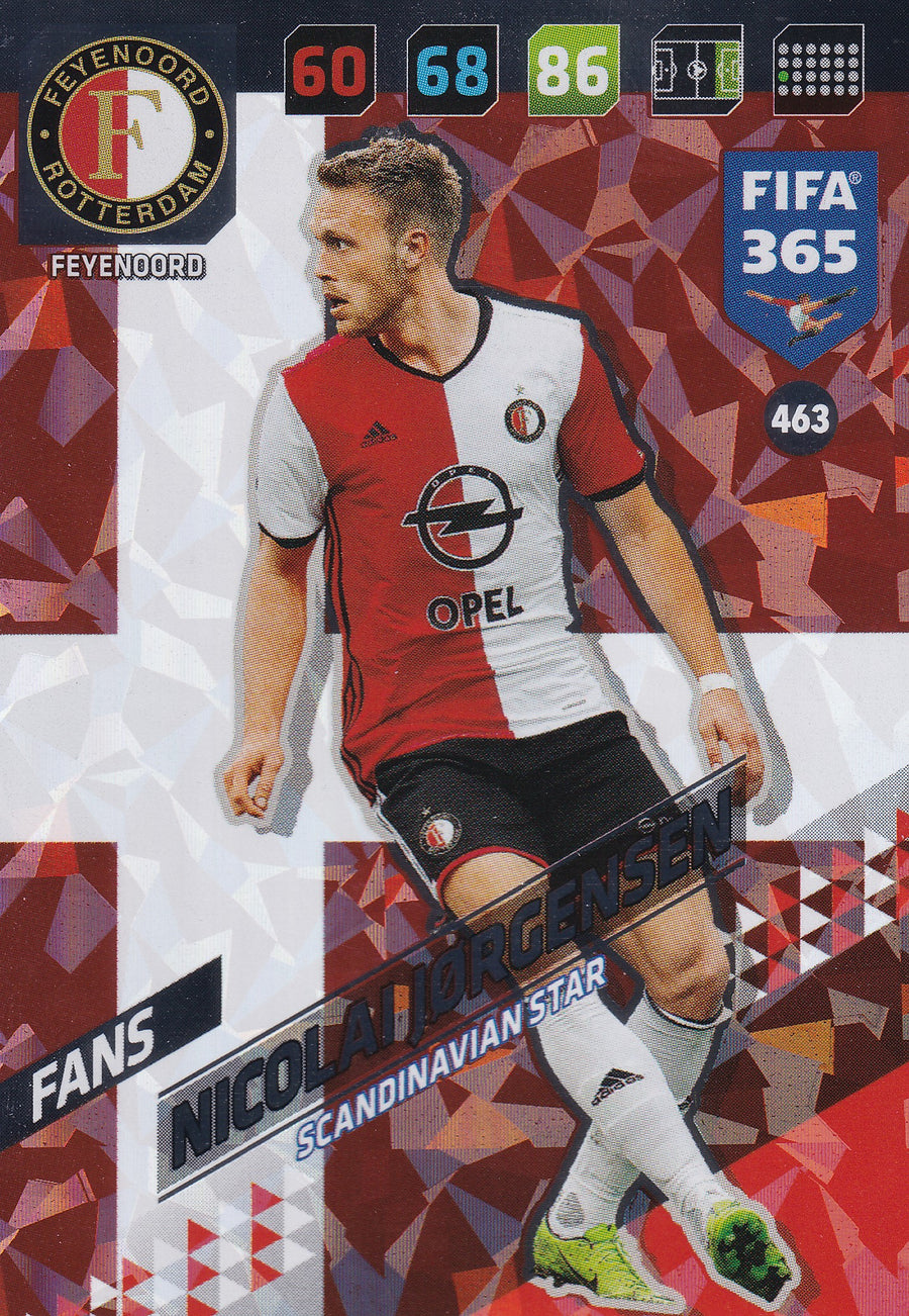 463. NICOLAI JØRGENSEN - FEYENOORD - FANS - SCANDINAVIAN STAR