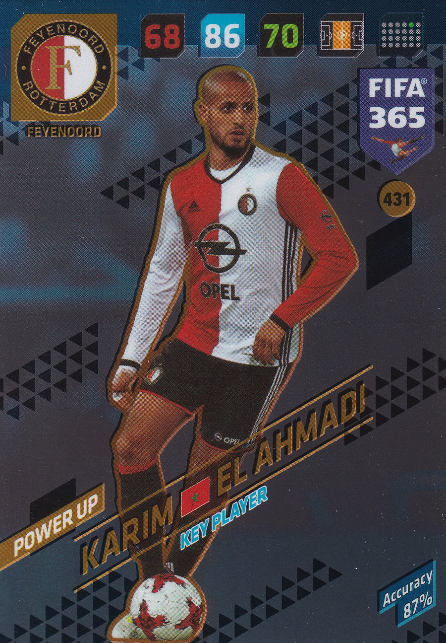 431. KARIM EL AHMADI - FEYENOORD - POWER UP - KEY PLAYER