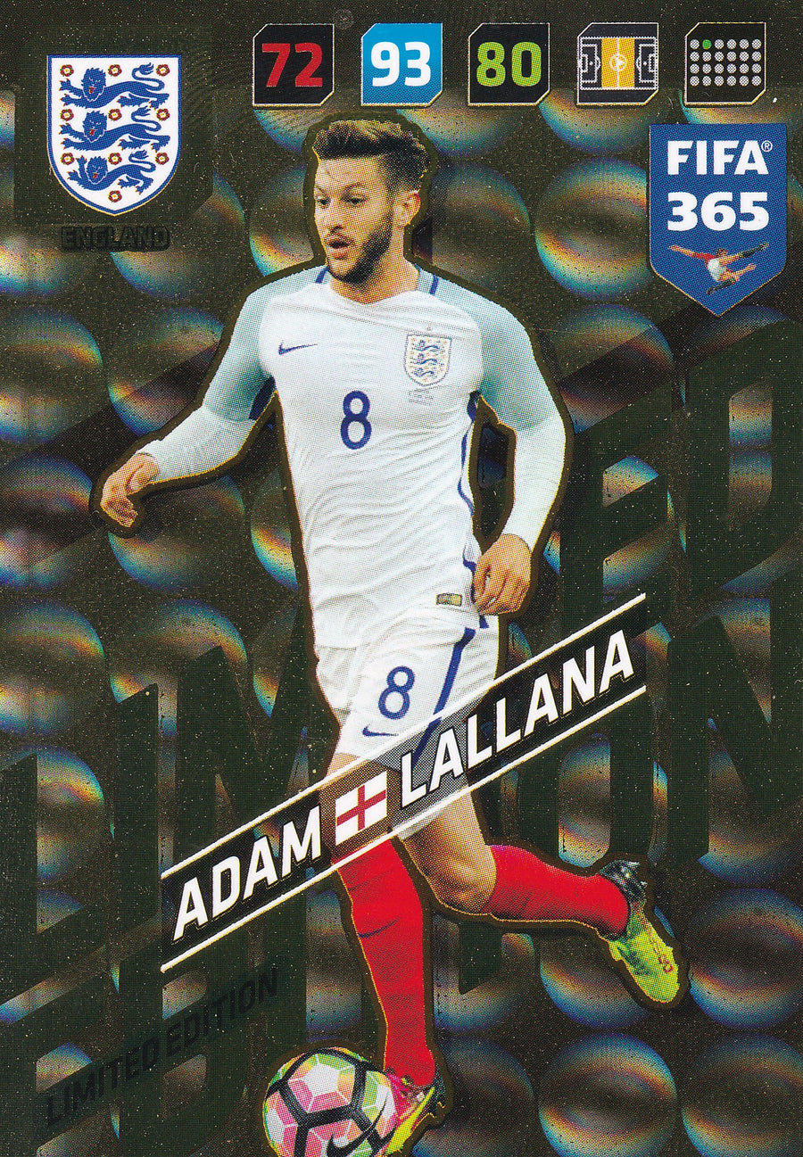 LE - ADAM LALLANA - ENGLAND - LIMITED EDITION