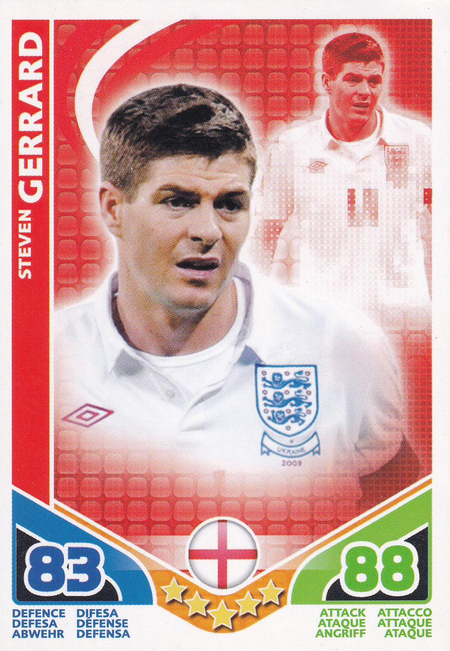 073. STEVEN GERRARD - ENGLAND