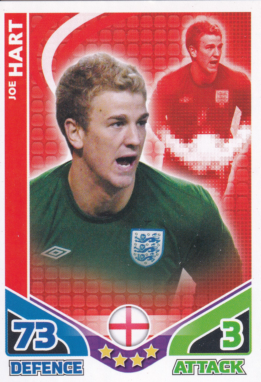 055. JOE HART - ENGLAND