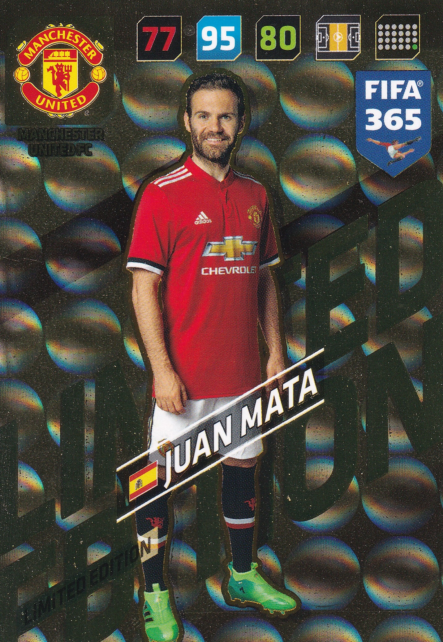 LE - JUAN MATA - MANCHESTER UNITED - LIMITED EDITION