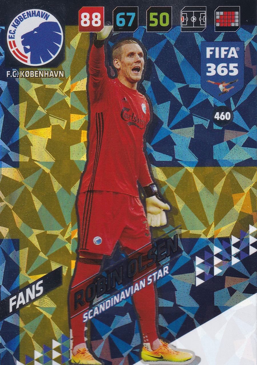 460. ROBIN OLSEN - F.C. KØBENHAVN - FANS - SCANDINAVIAN STAR