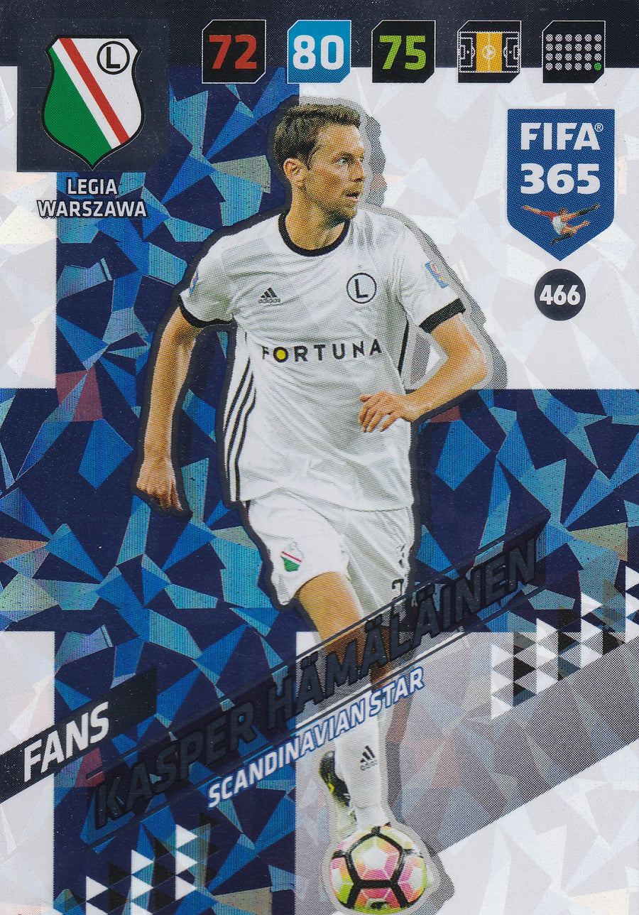 466. KASPER HÄMÄLÄINEN - LEGIA WARSZAWA - FANS - SCANDINAVIAN STAR