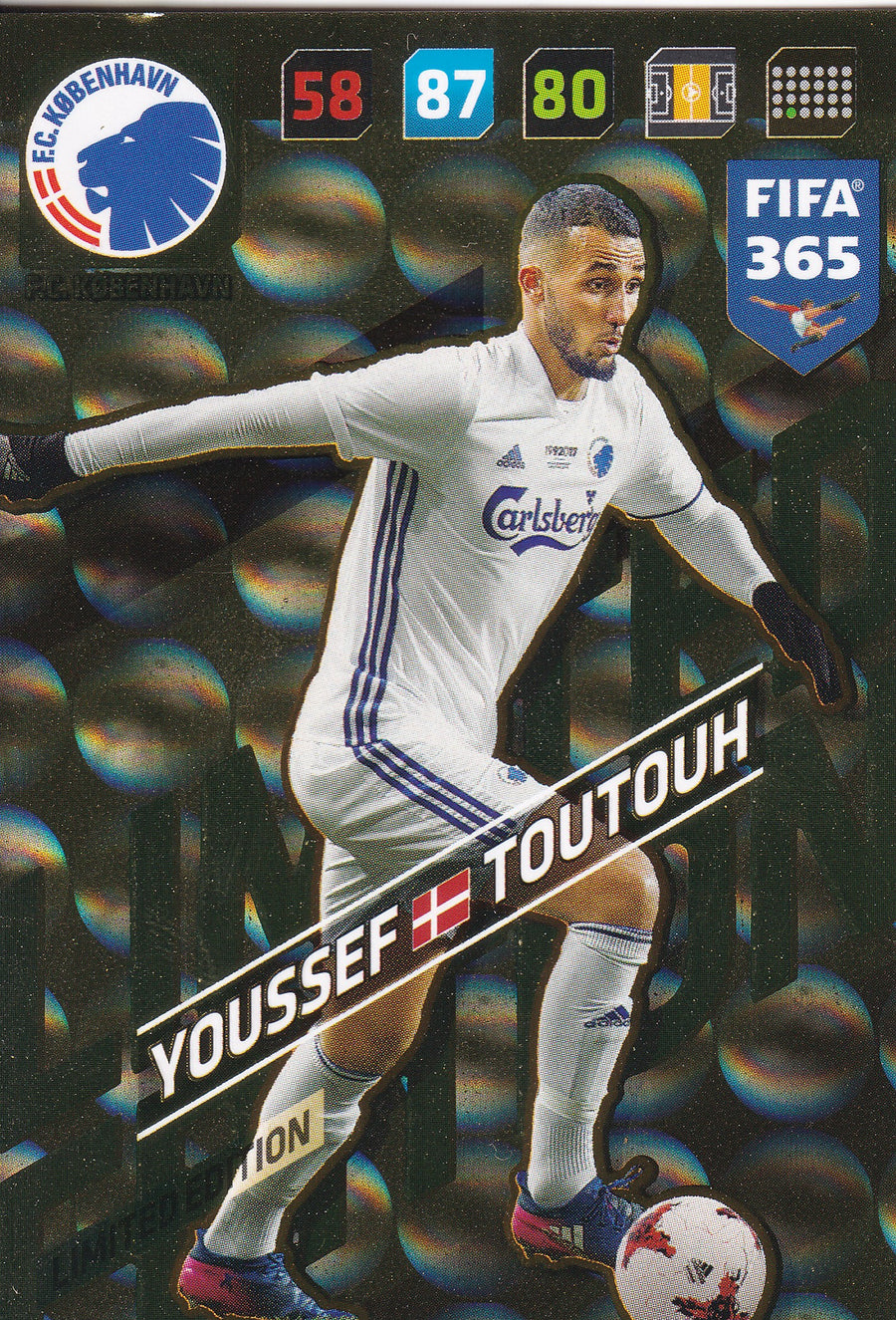 LE - YOUSSEF TOUTOUH - F.C. KØBENHAVN - LIMITED EDITION