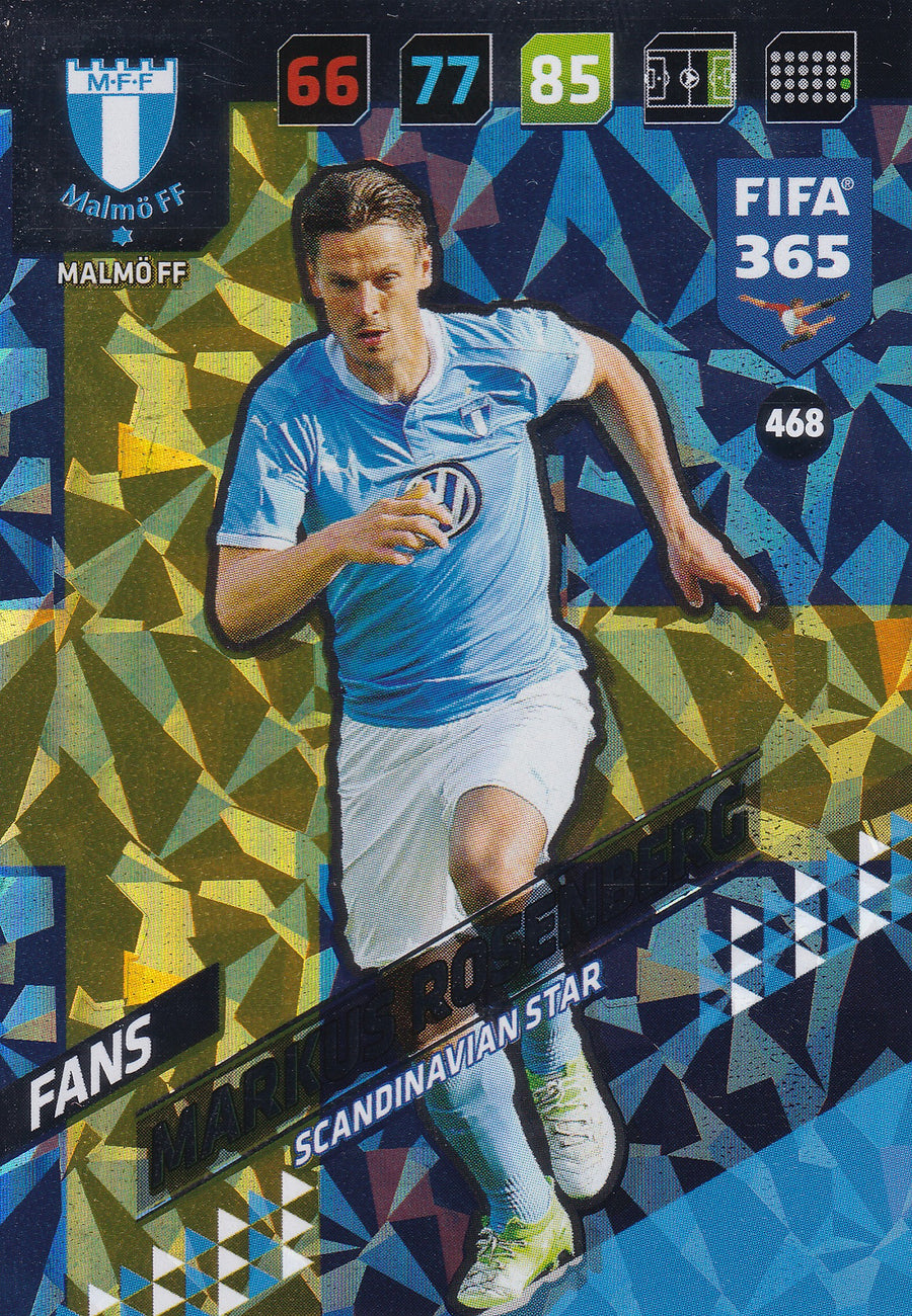 468. MARKUS ROSENBERG - MALMÖ FF - FANS - SCANDINAVIAN STAR
