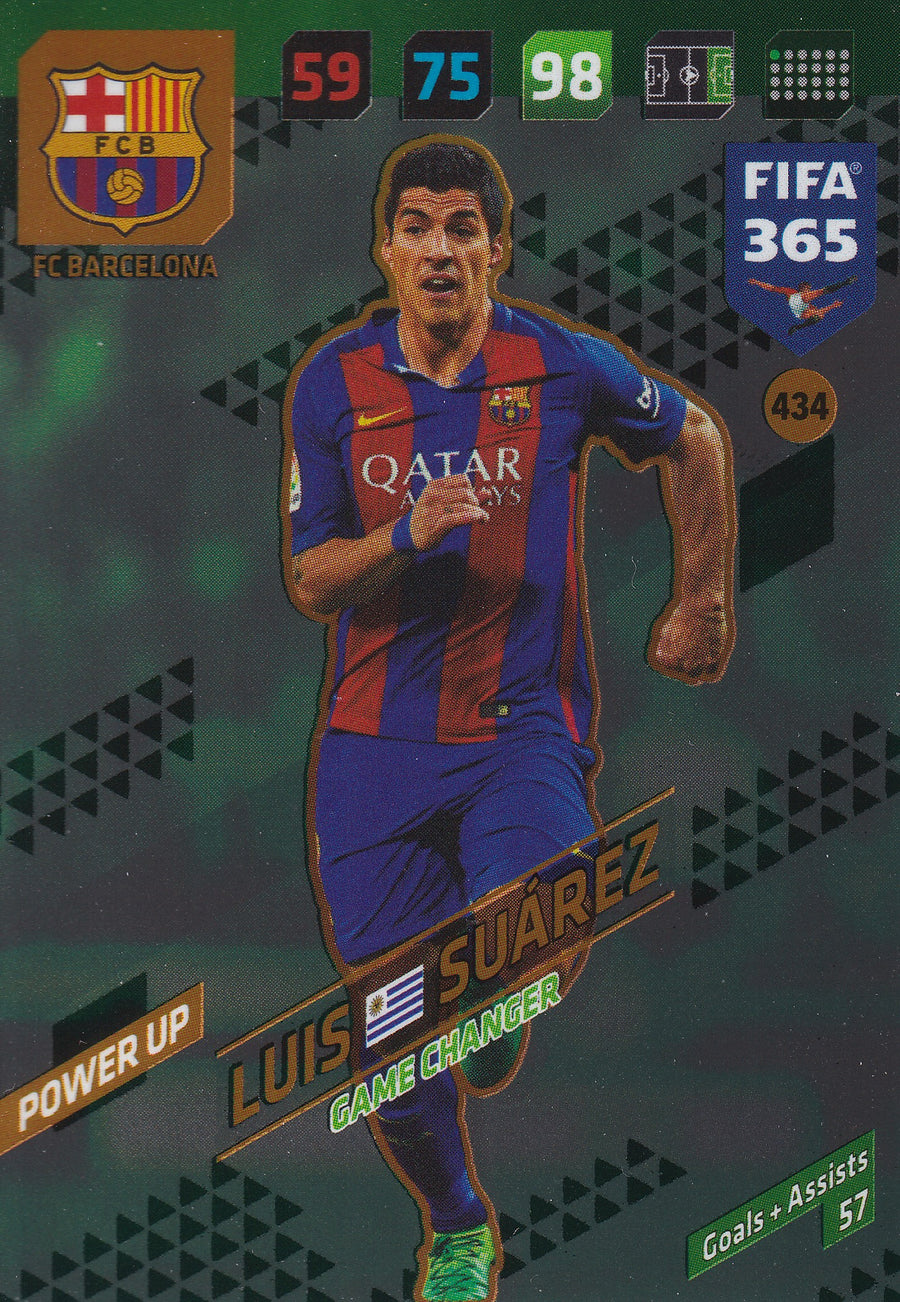 434. LUIS SUÁREZ - FC BARCELONA - POWER UP - GAME CHANGER