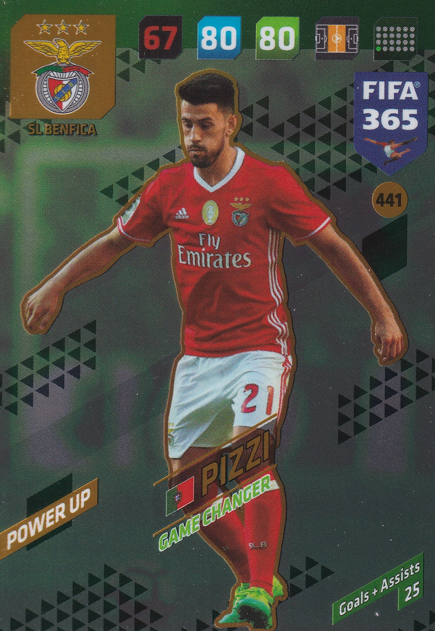 441. PIZZI - SL BENFICA - POWER UP - GAME CHANGER