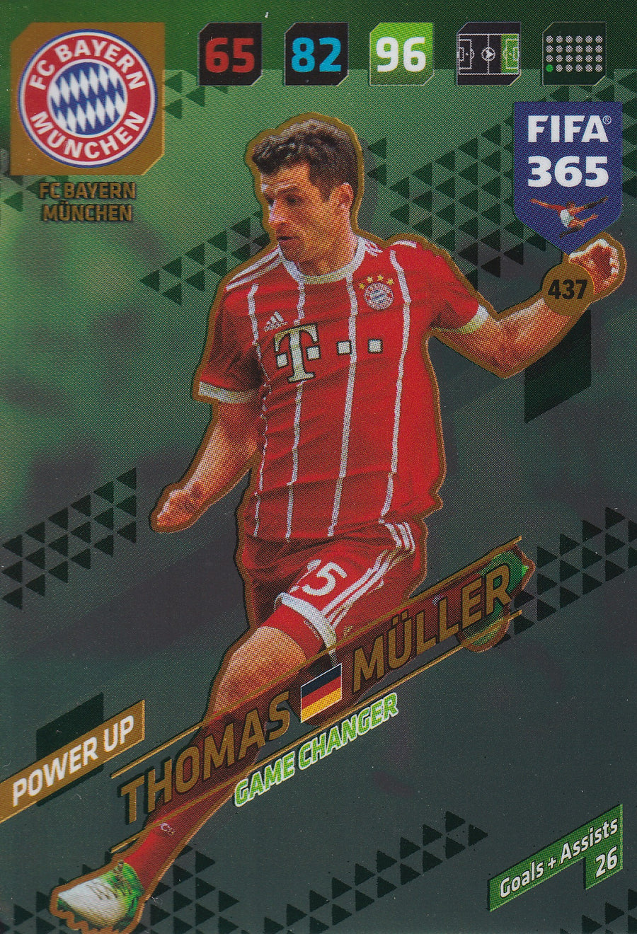 437. THOMAS MÜLLER - FC BAYERN MÜNCHEN - POWER UP - GAME CHANGER