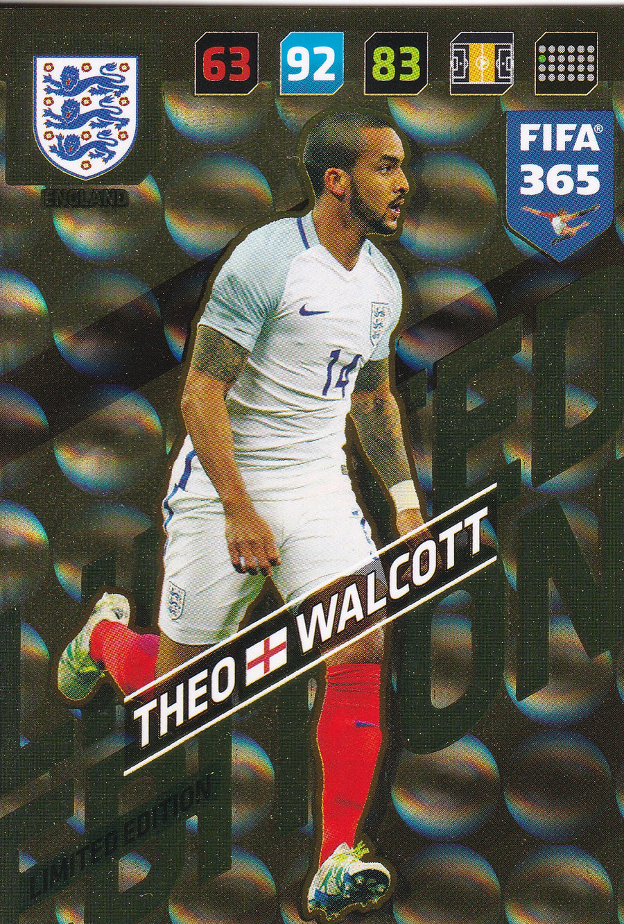 LE - THEO WALCOTT - ENGLAND - LIMITED EDITION