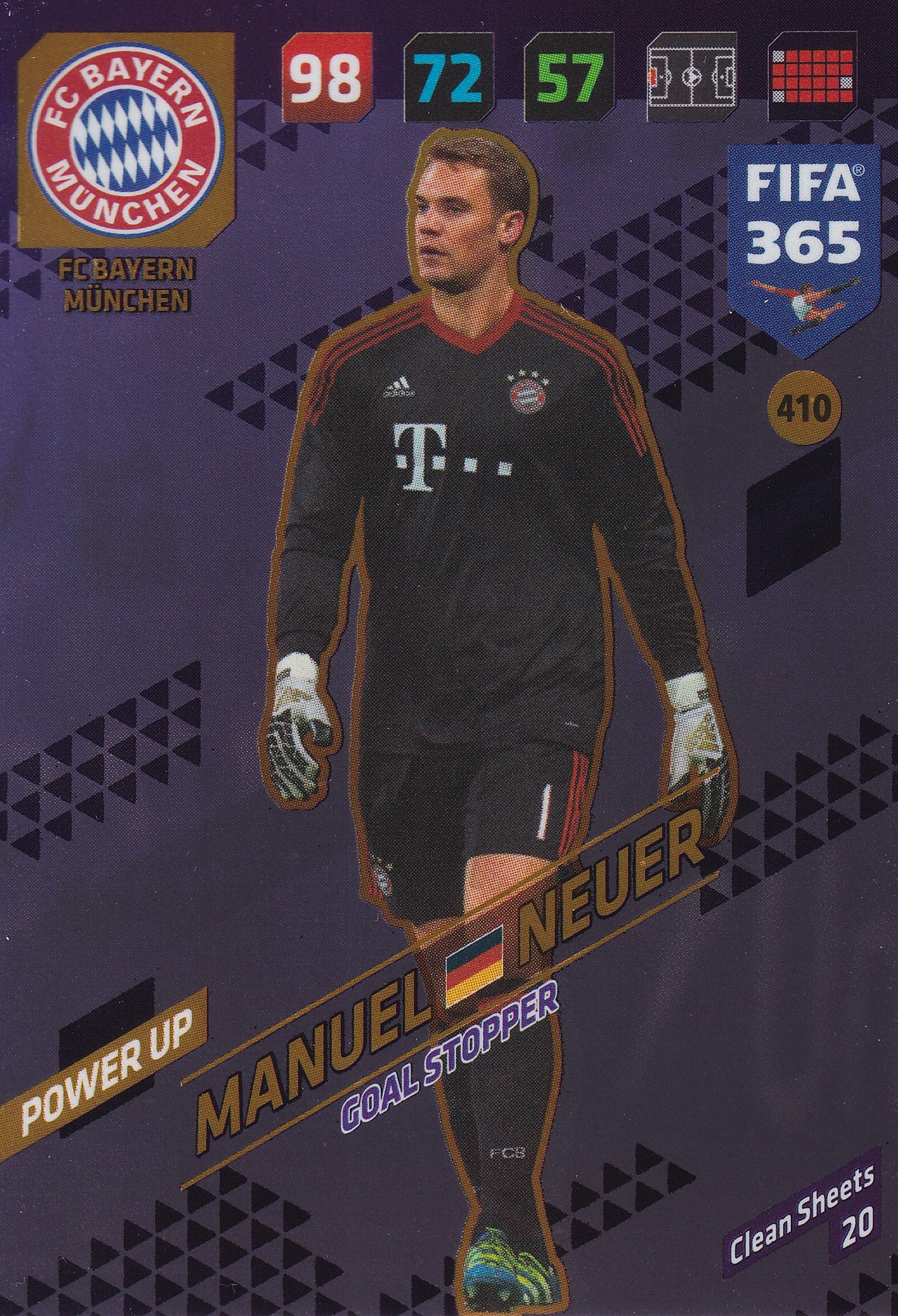 410. MANUEL NEUER - FC BAYERN MÜNCHEN - POWER UP - GOAL STOPPER