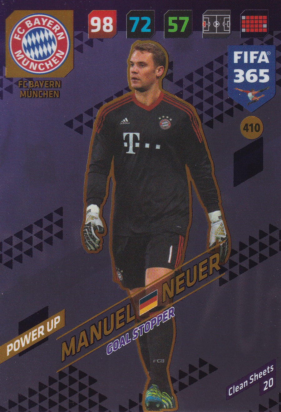 410. MANUEL NEUER - FC BAYERN MÜNCHEN - POWER UP - GOAL STOPPER