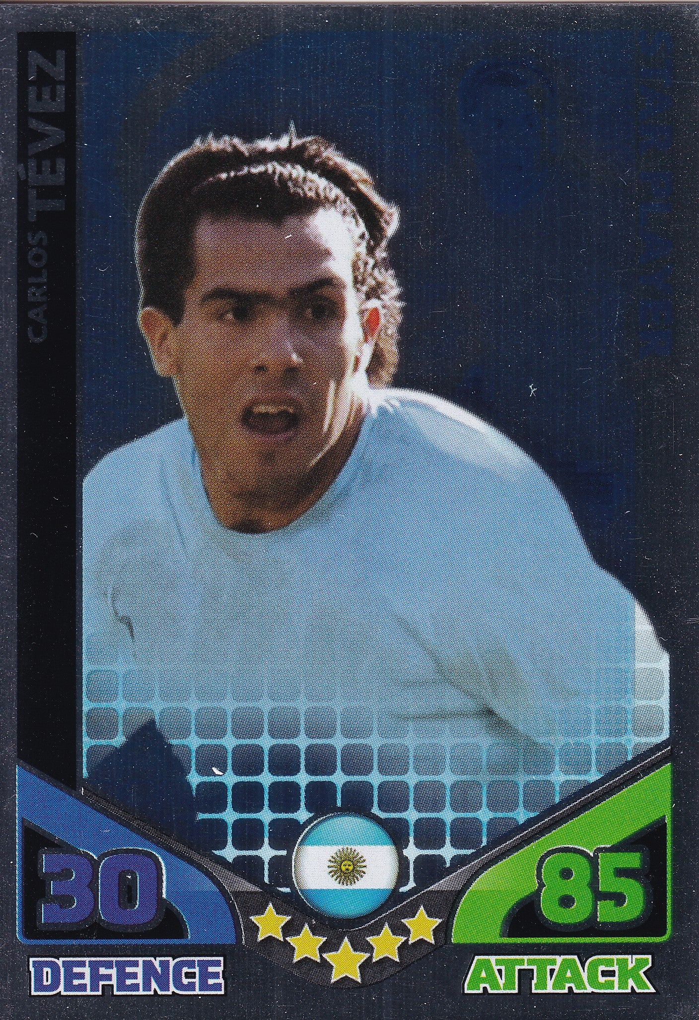 012. CARLOS TEVEZ - ARGENTINA - STAR PLAYER