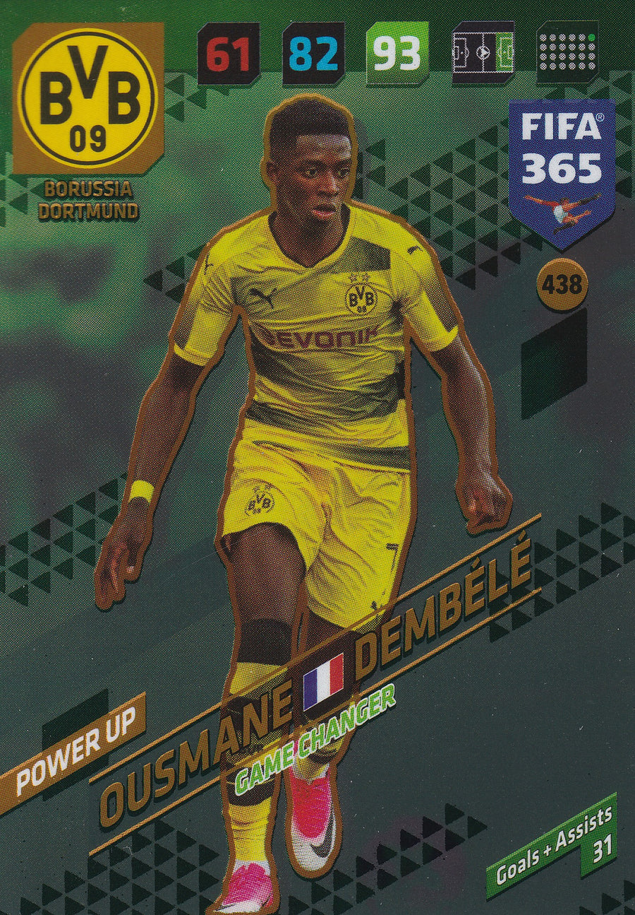 438. OUSMANE DEMBÉLÉ - BORUSSIA DORTMUND - POWER UP - GAME CHANGER