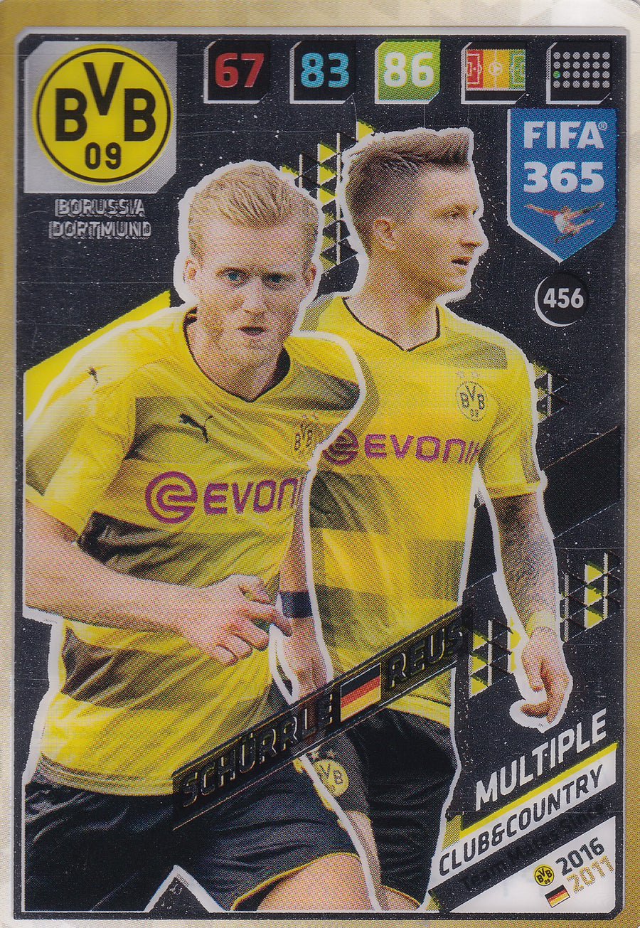 456. SCHÜRRLE - REUS - BORUSSIA DORTMUND - MULTIPLE - CLUB&COUNTRY