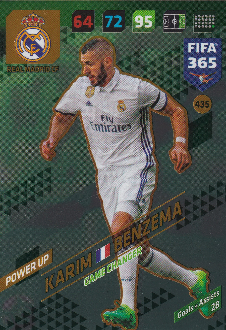 435. KARIM BENZEMA - REAL MADRID CF - POWER UP - GAME CHANGER