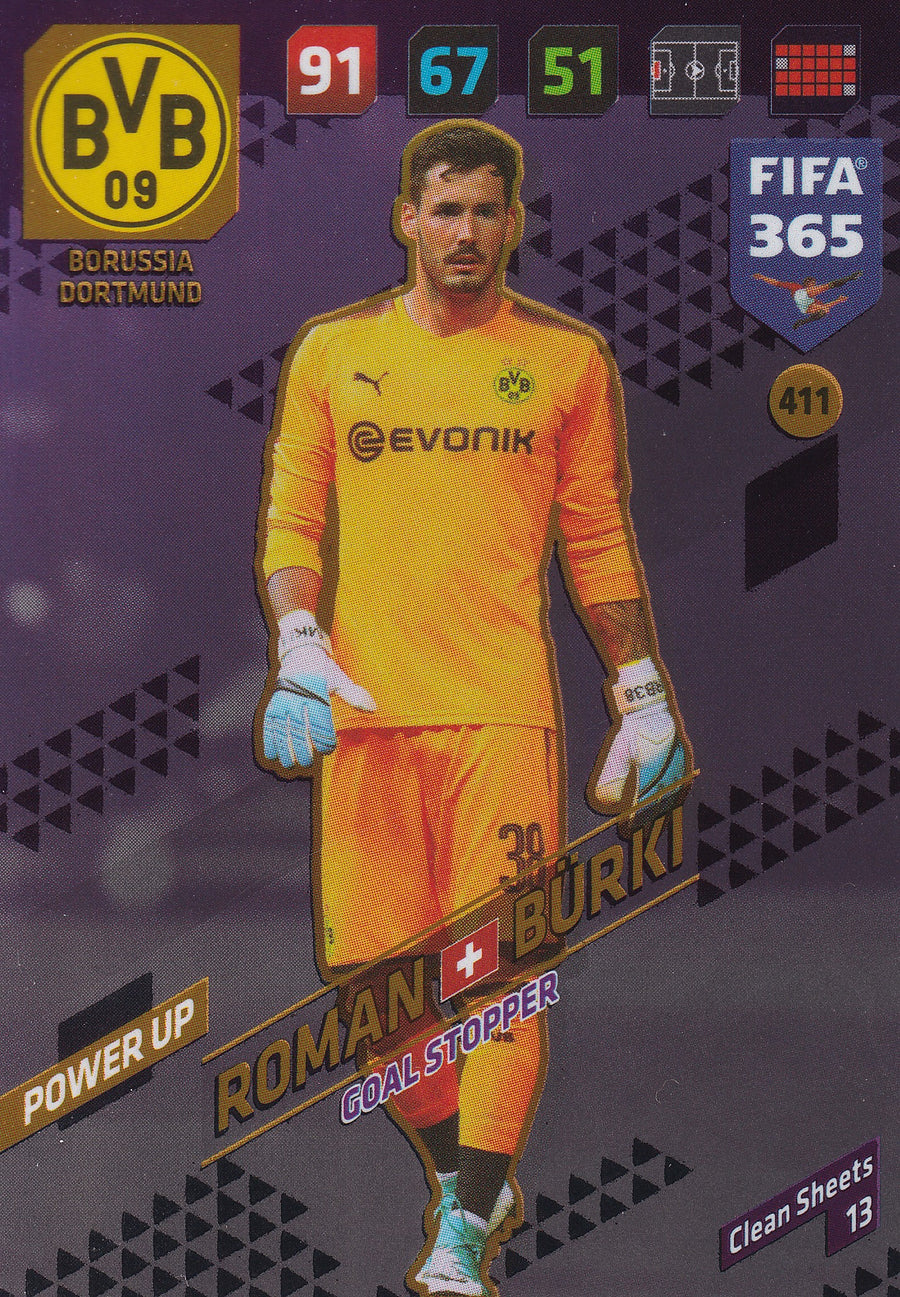 411. ROMAN BÜRKI - BORUSSIA DORTMUND - POWER UP - GOAL STOPPER