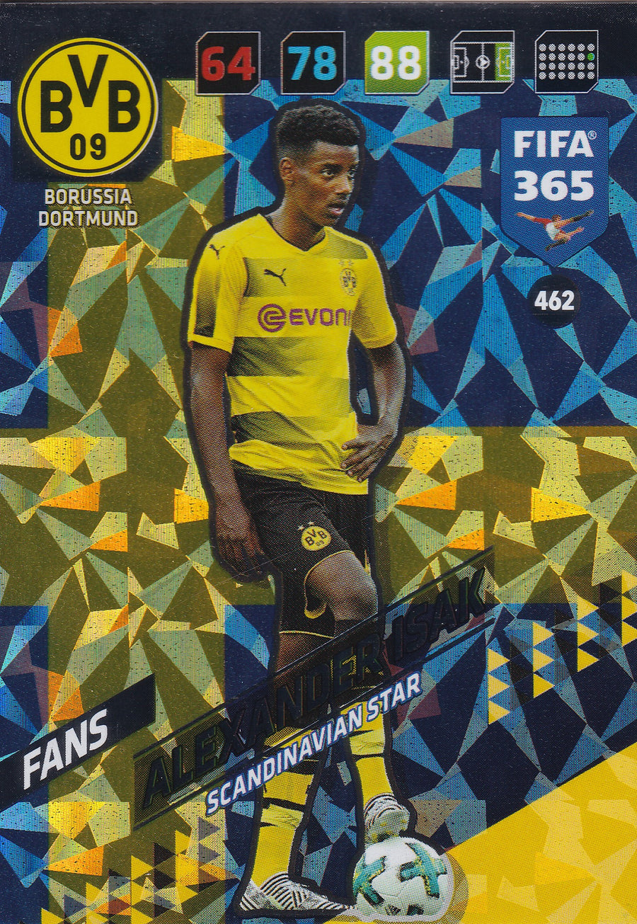 462. ALEXANDER ISAK - BORUSSIA DORTMUND - FANS - SCANDINAVIAN STAR