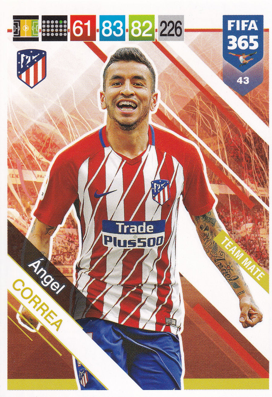 043. ANGEL CORREA - ATLETICO DE MADRID - TEAM MATE