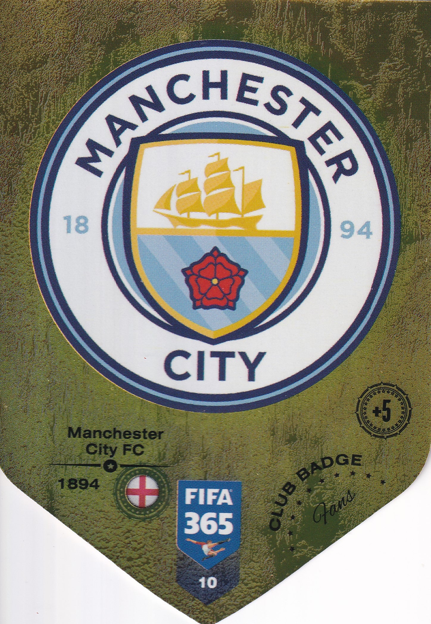 010. MANCHESTER CITY - CLUB BADGE