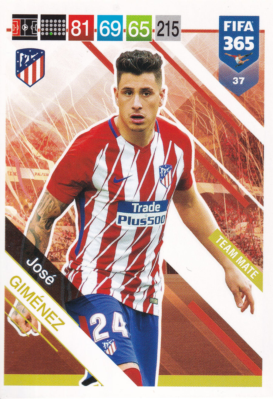 037. JOSE GIMENEZ - ATLETICO DE MADRID - TEAM MATE