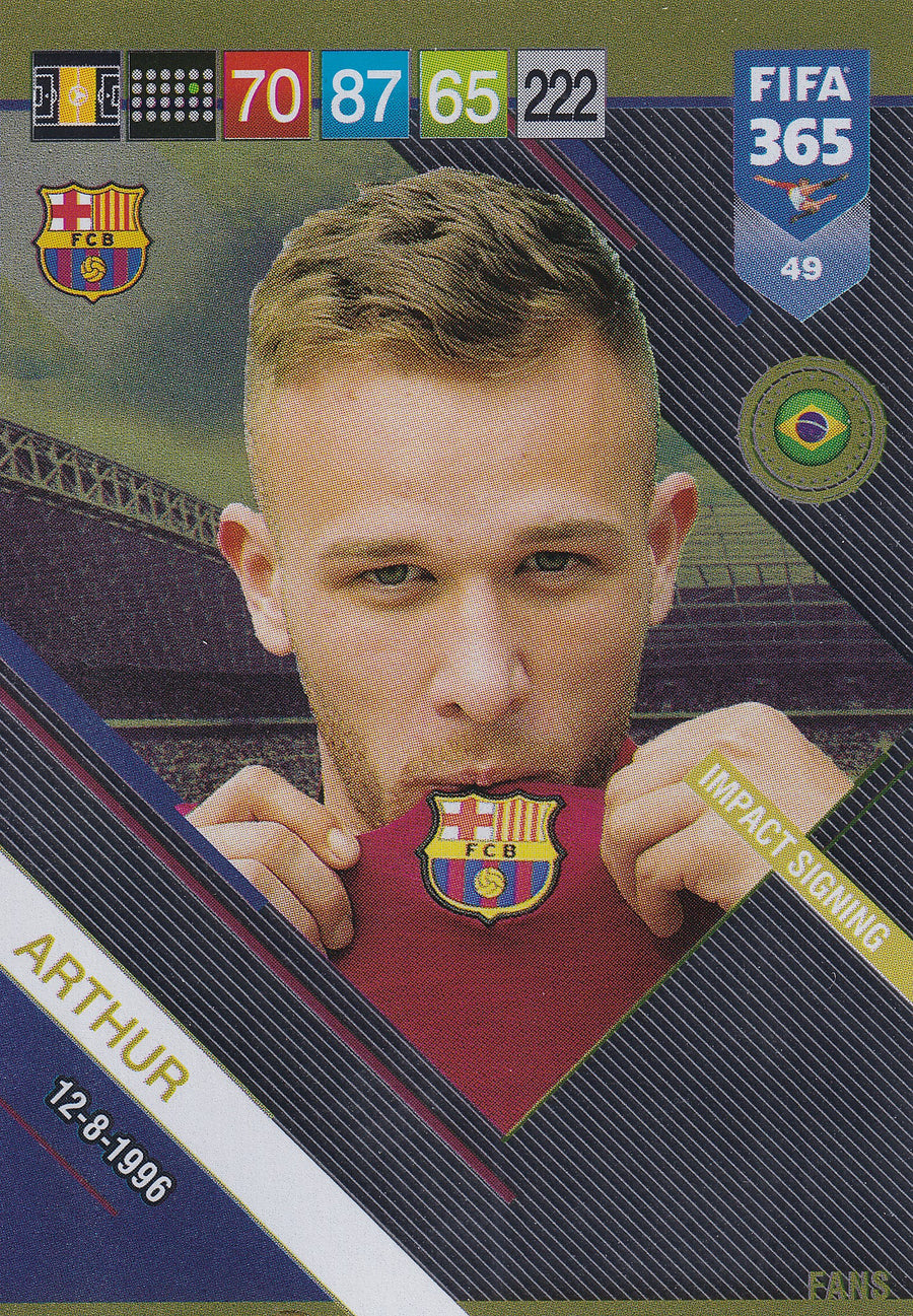 049. ARTHUR - BARCELONA - IMPACT SIGNING
