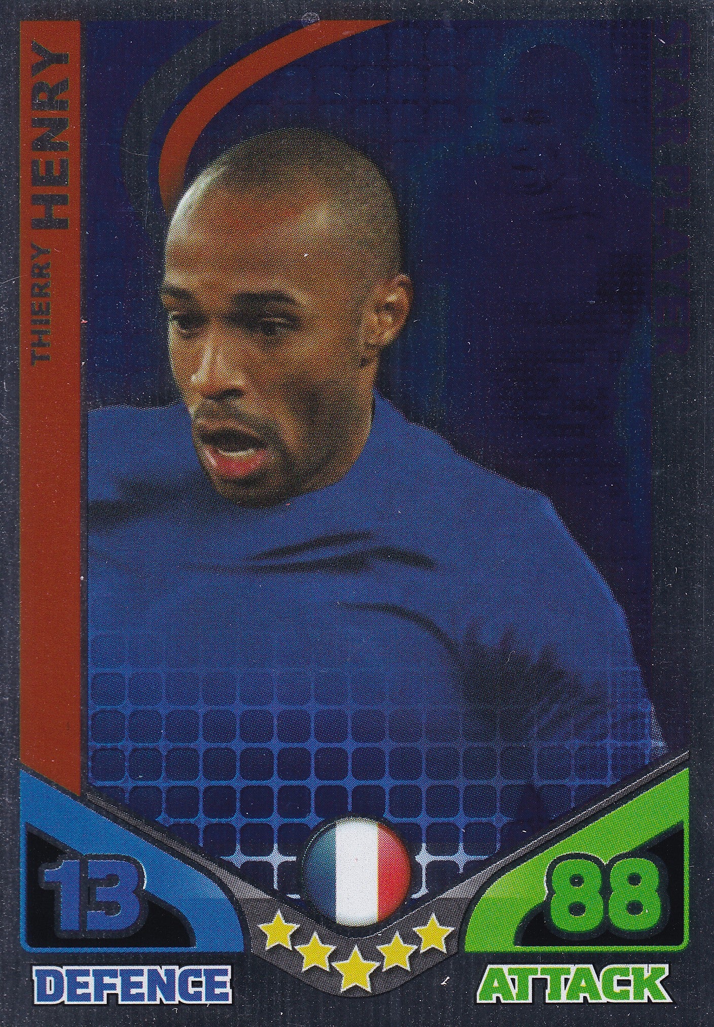 091. THIERRY HENRY - FRANCE - STAR PLAYER