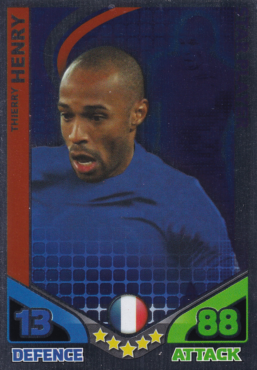 091. THIERRY HENRY - FRANCE - STAR PLAYER