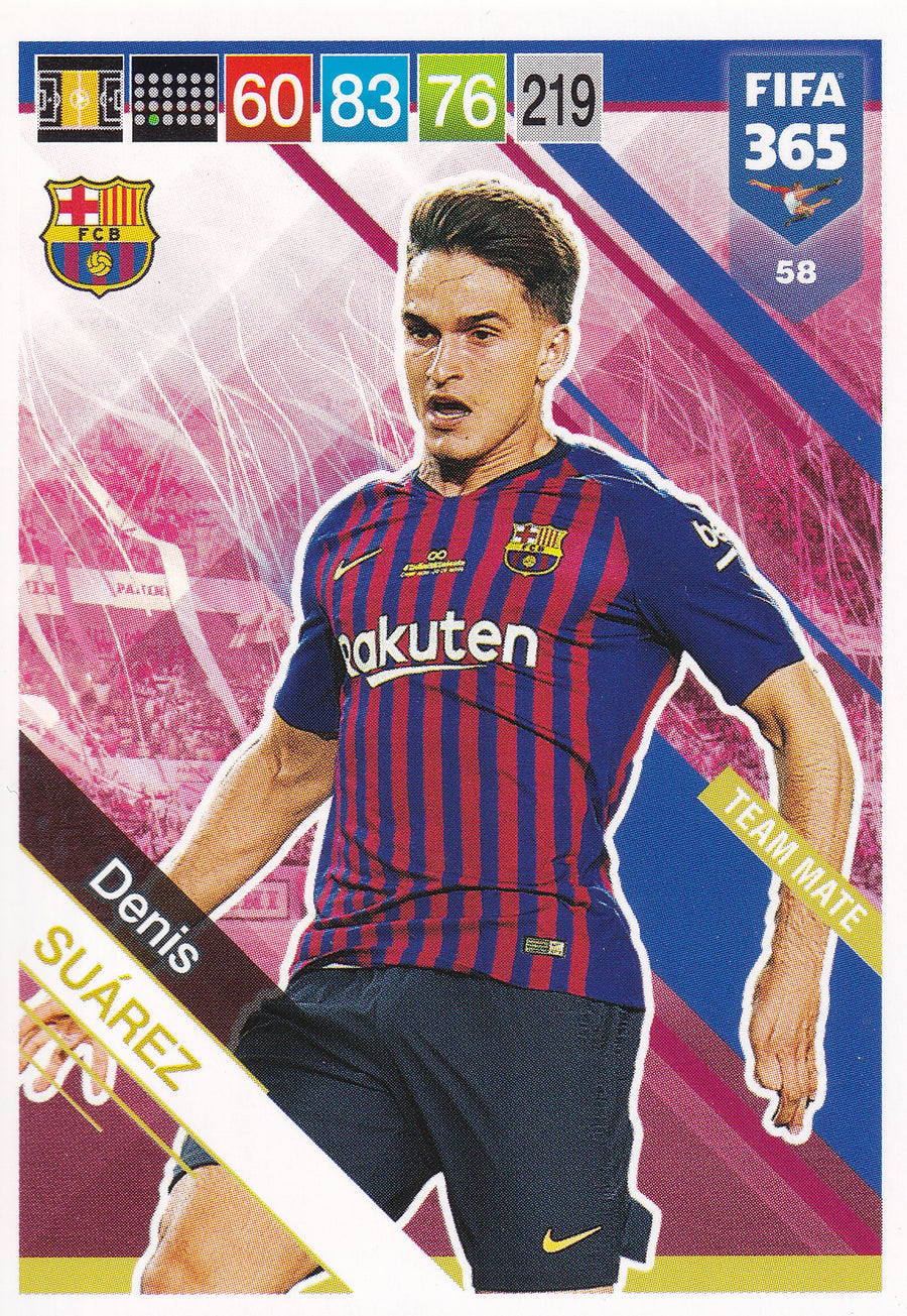 058. DENIS SUÁREZ - BARCELONA - TEAM MATE