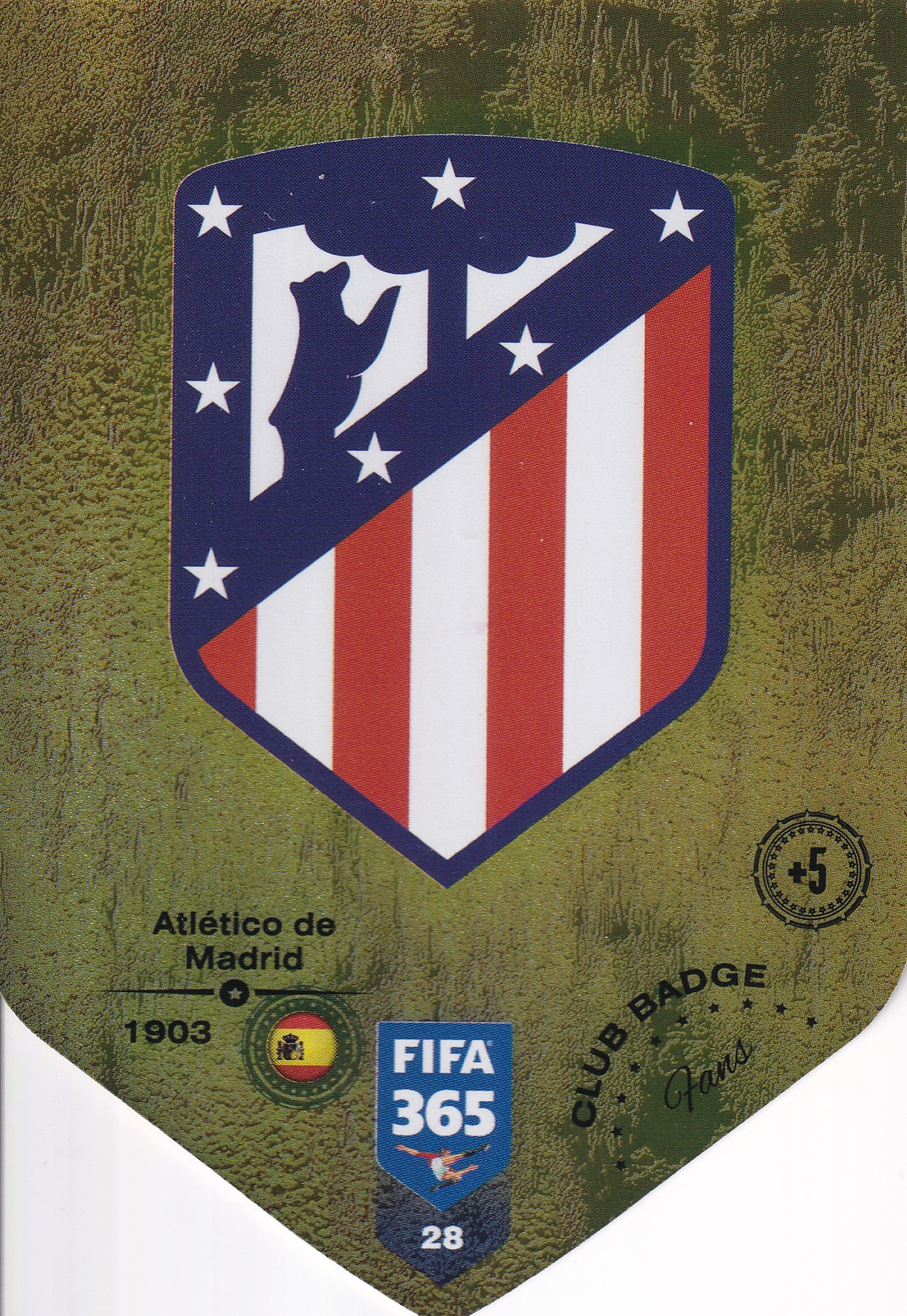 028. ATLÉTICO DE MADRID - CLUB BADGE