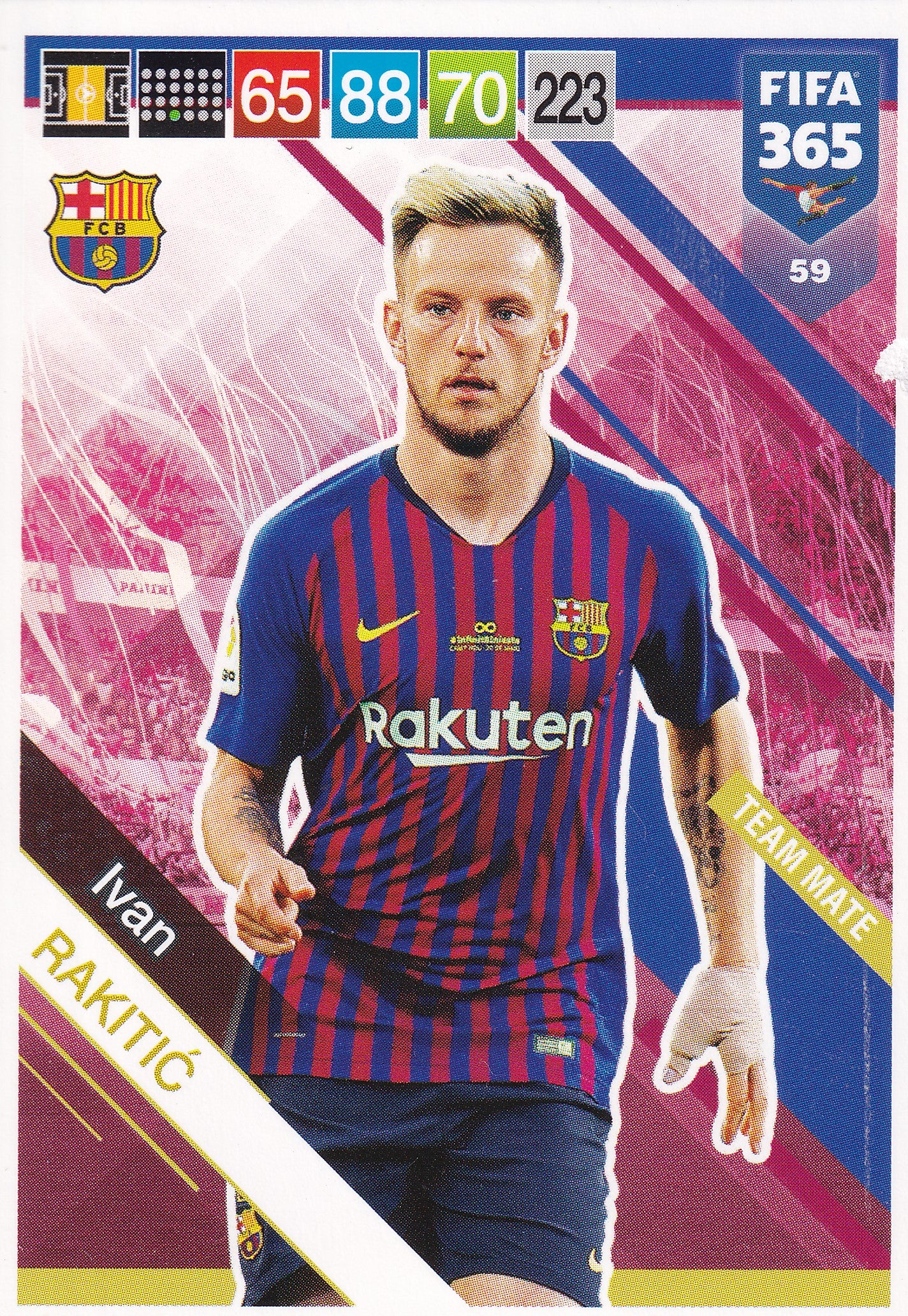 059. IVAN RAKITIC - BARCELONA - TEAM MATE
