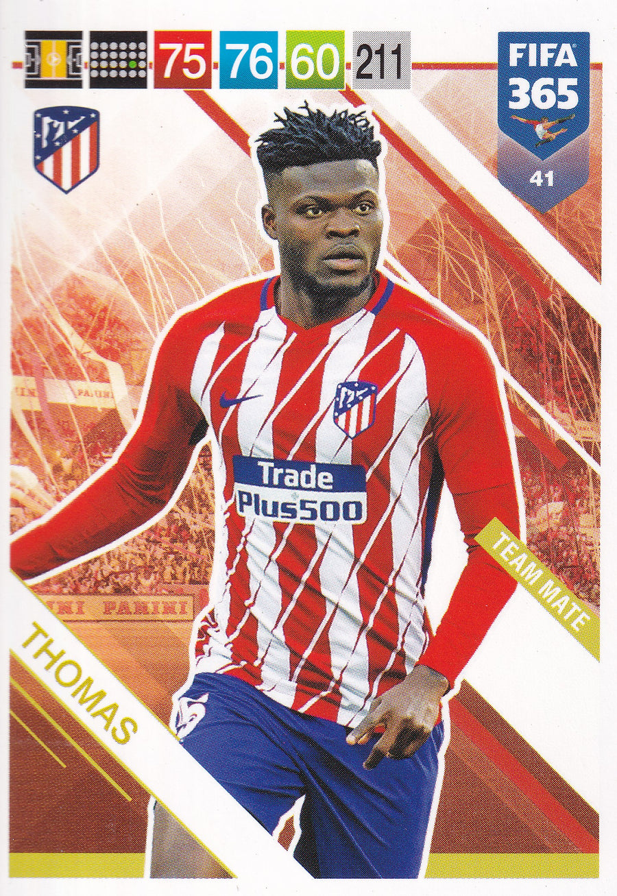 041. THOMAS - ATLETICO DE MADRID - TEAM MATE