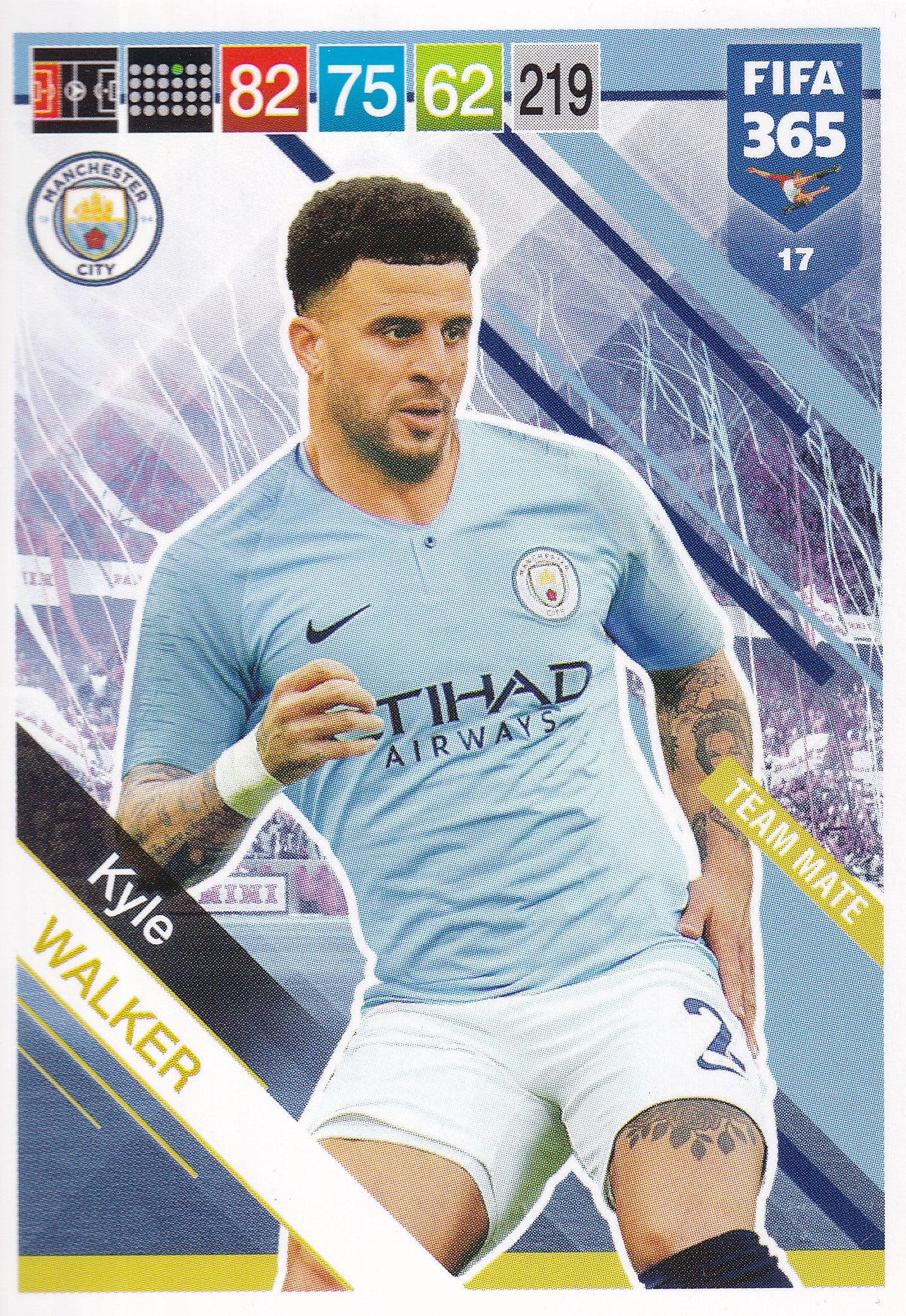 017. KYLE WALKER - MANCHESTER CITY - TEAM MATE