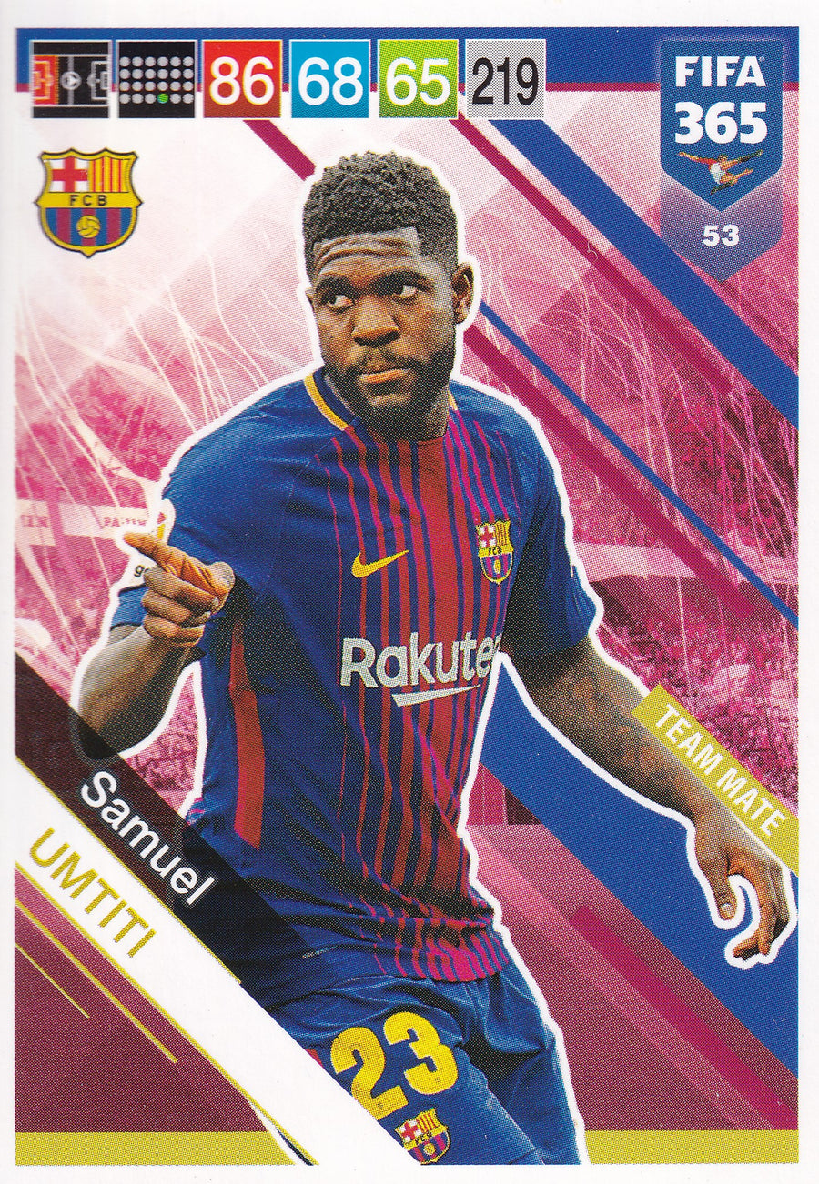 053. SAMUEL UMTITI - BARCELONA - TEAM MATE