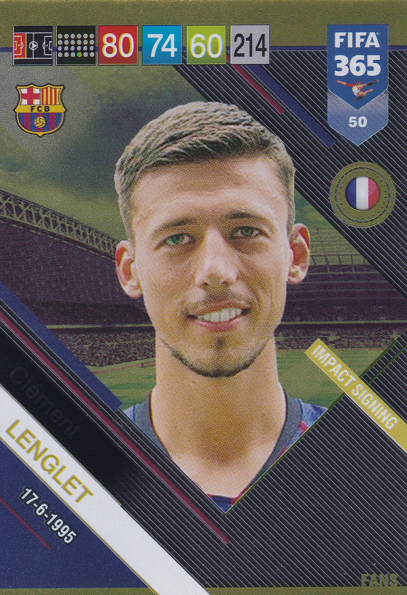 050. CLEMENT LENGLET - BARCELONA - IMPACT SIGNING