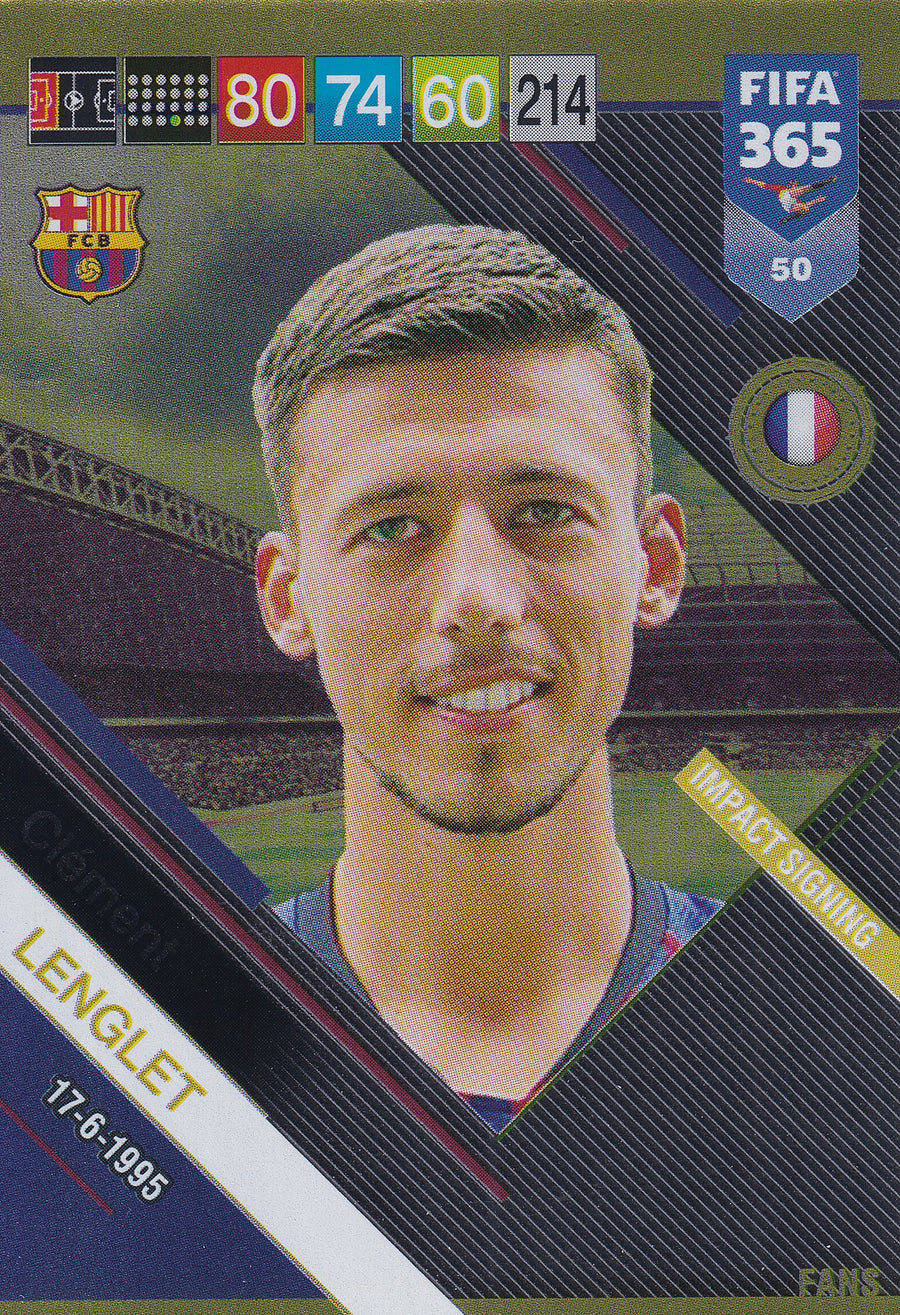 050. CLEMENT LENGLET - BARCELONA - IMPACT SIGNING