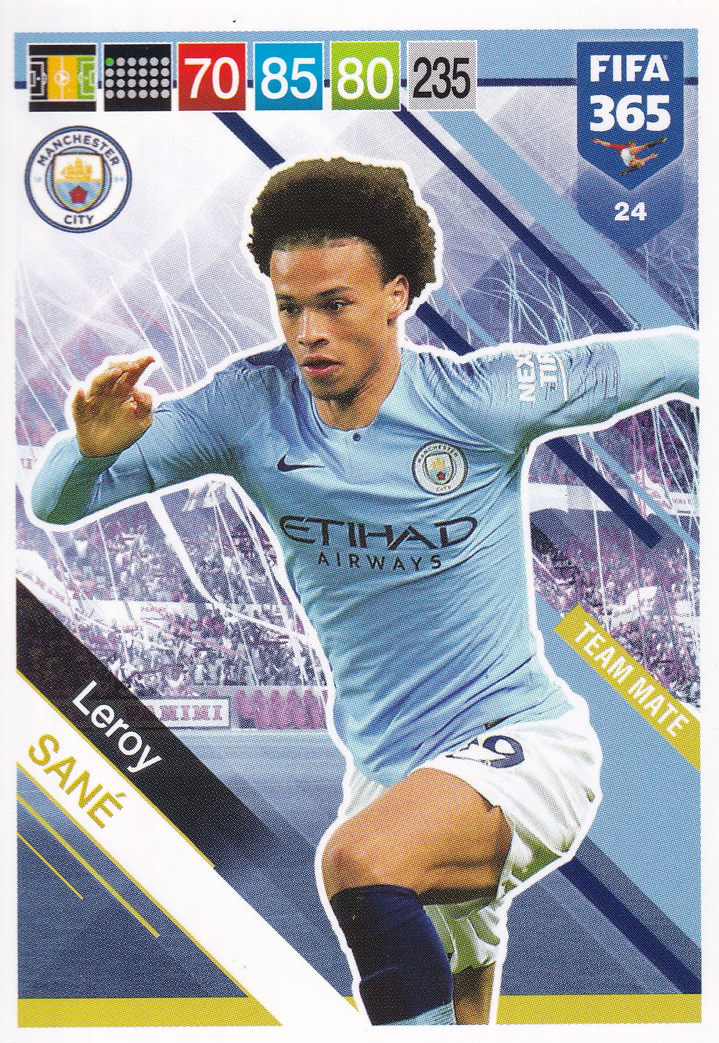 024. LEROY SANÉ - MANCHESTER CITY - TEAM MATE