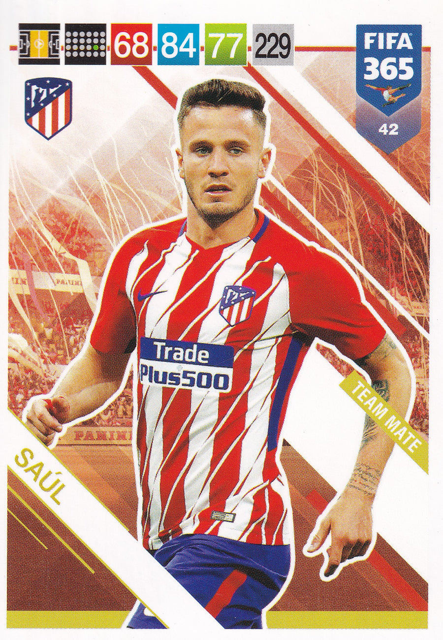 042. SAÚL - ATLETICO DE MADRID - TEAM MATE