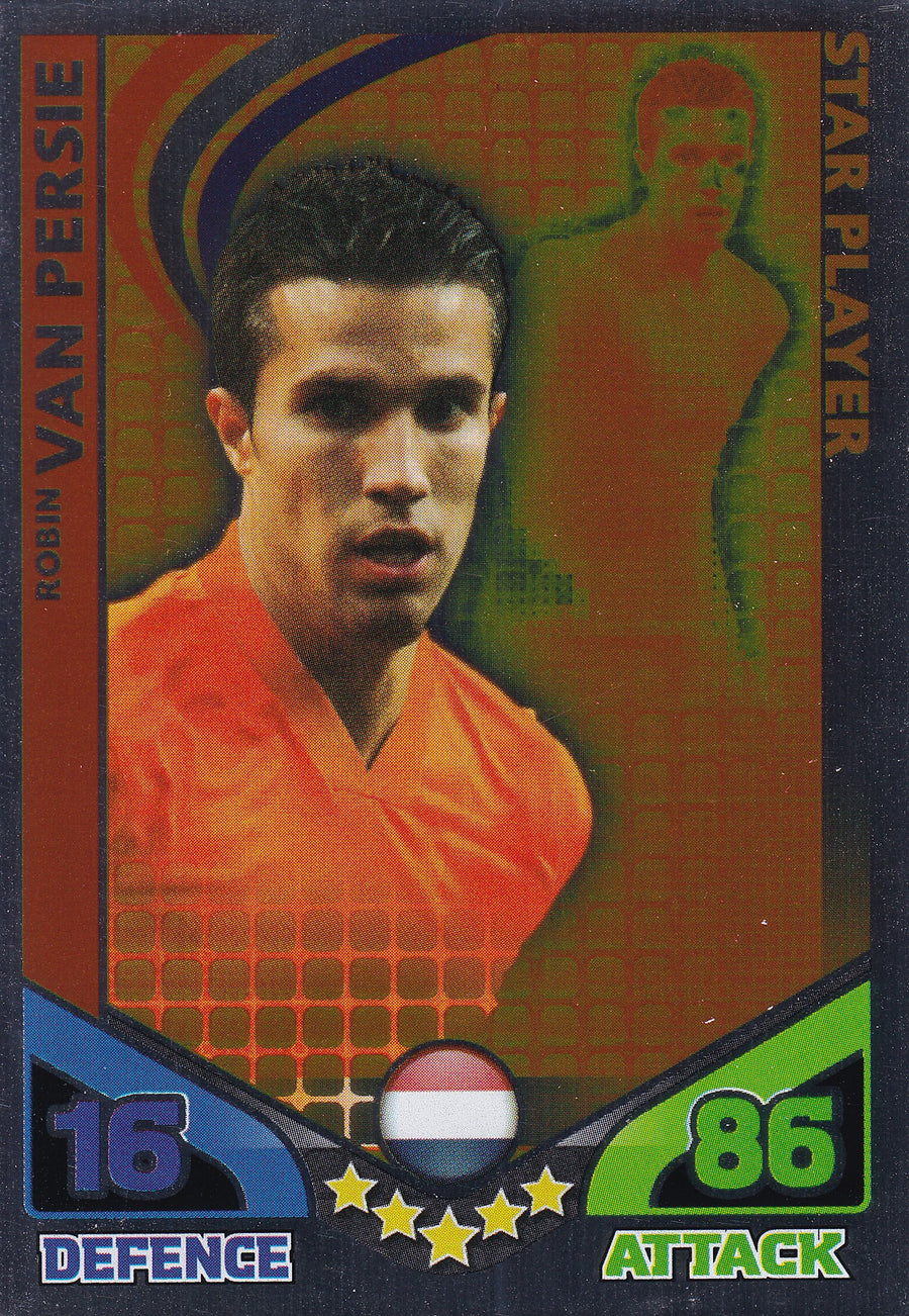 126. ROBIN VAN PERSIE - HOLLAND - STAR PLAYER