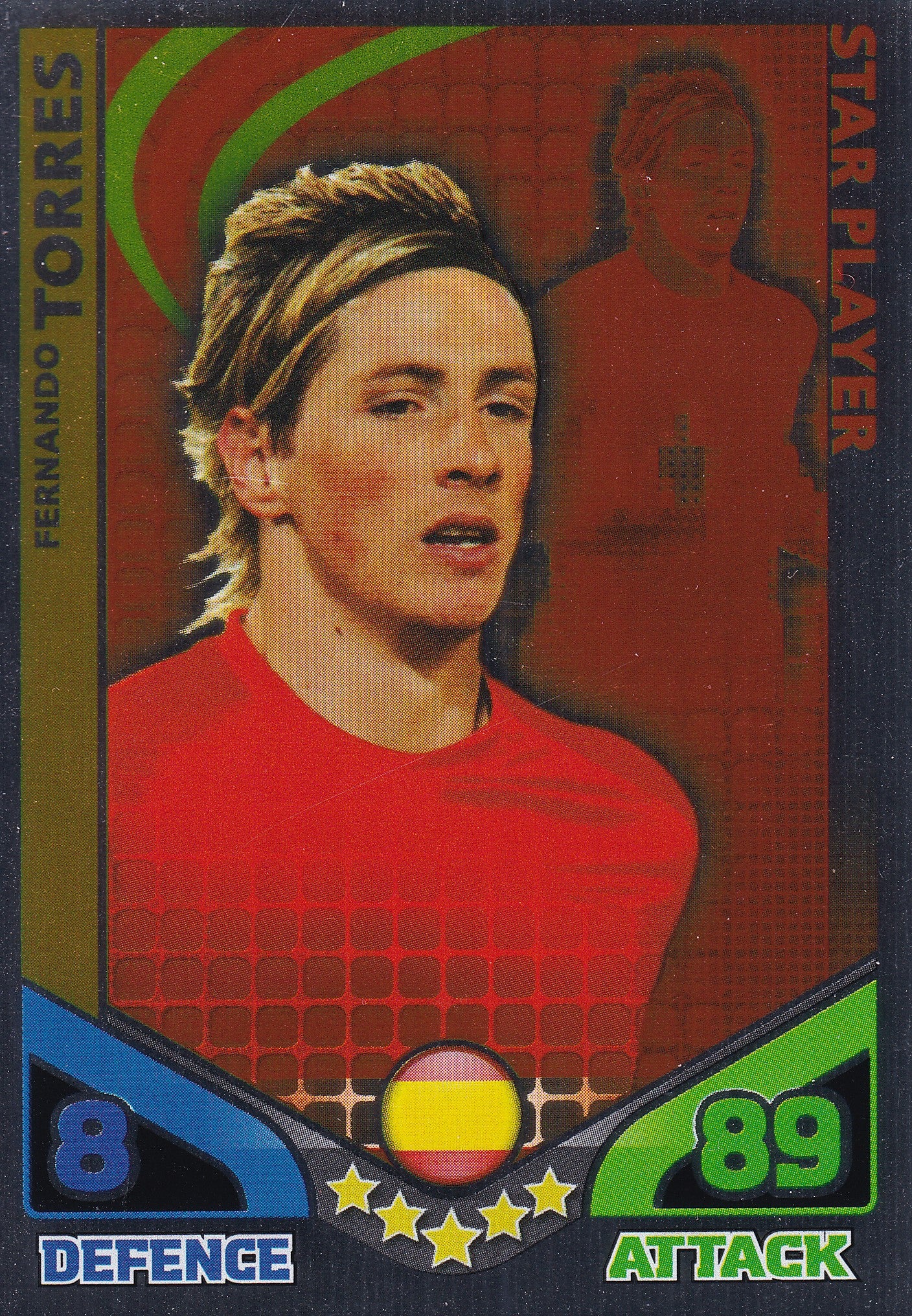 231. FERNANDO TORRES - SPAIN - STAR PLAYER
