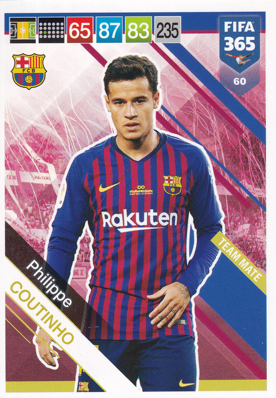 060. PHILIPPE COUNTINHO - BARCELONA - TEAM MATE