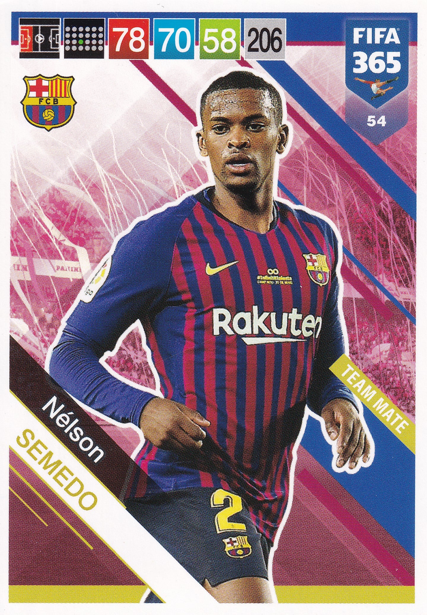 054. NÉLSON SEMEDO - BARCELONA - TEAM MATE