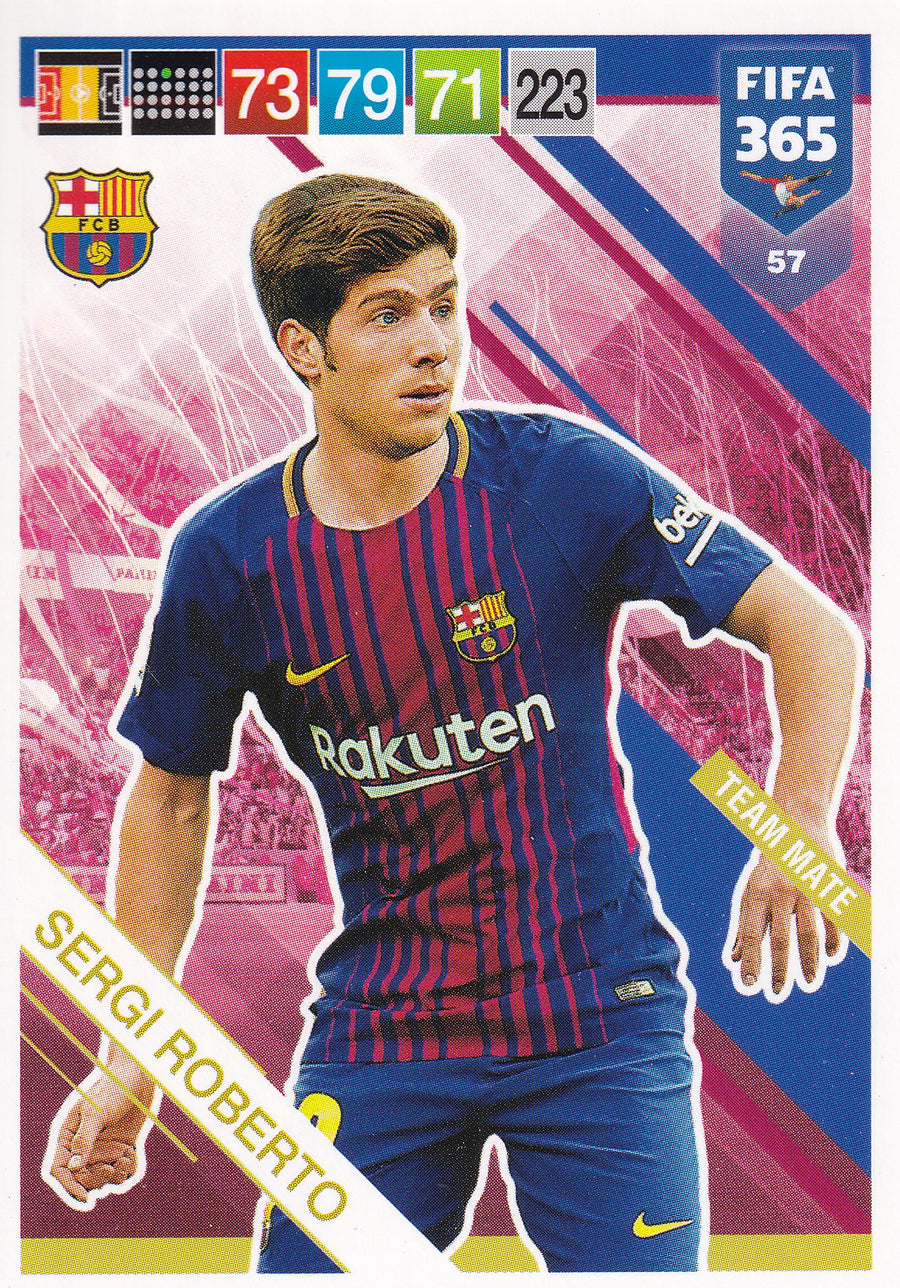 057. SERGI ROBERTO - BARCELONA - TEAM MATE
