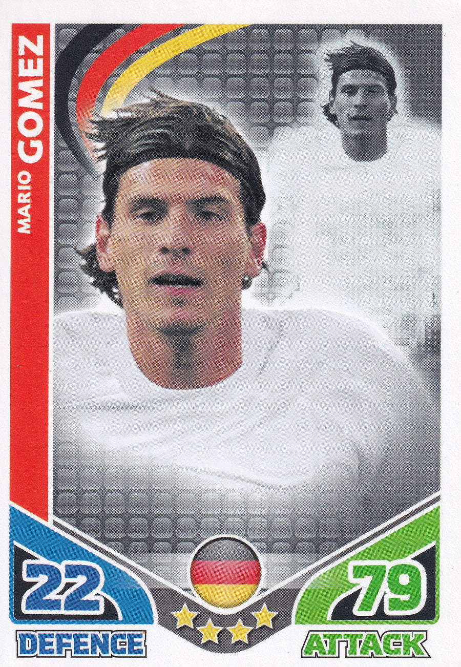 102. MARIO GOMEZ - GERMANY
