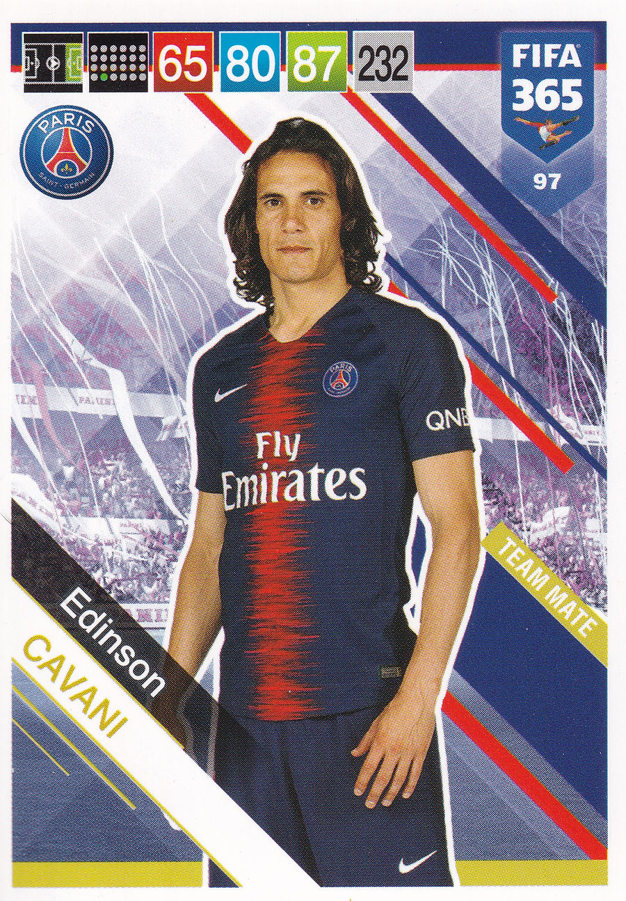 097. EDINSON CAVANI - PARIS SAINT-GERMAIN - TEAM MATE